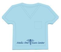 G350-66 - Custom Printed Die-Cut Notes T-Shirt (#66)